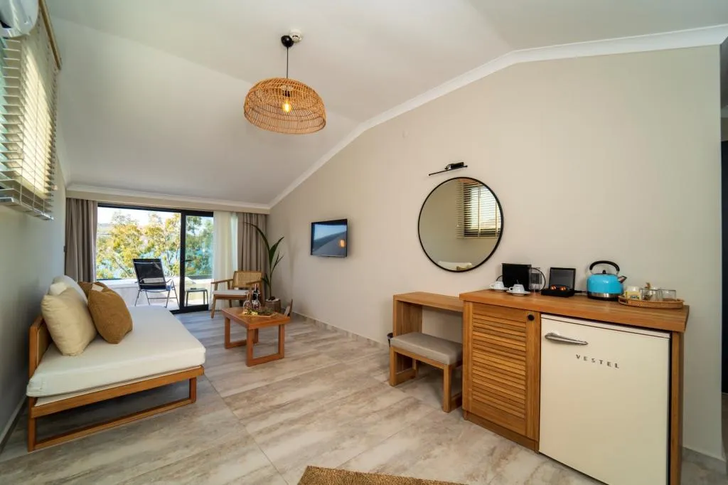 Jakuzili Deluxe Oda,Deniz Manzaralı,Jakuzili