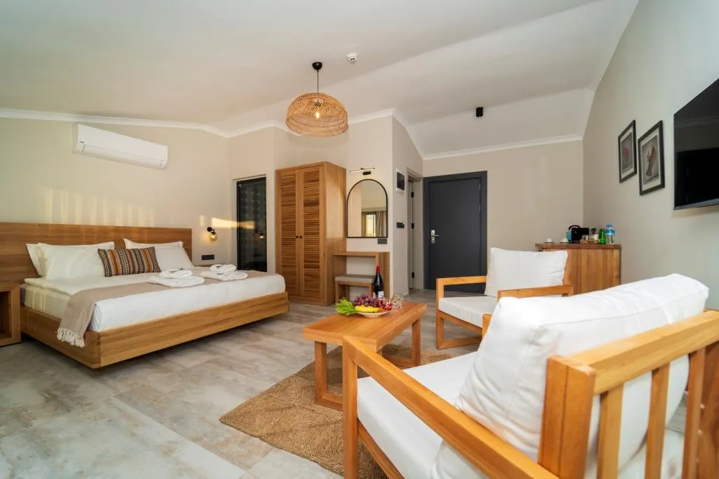 Jakuzili Deluxe Oda,Deniz Manzaralı,Jakuzili