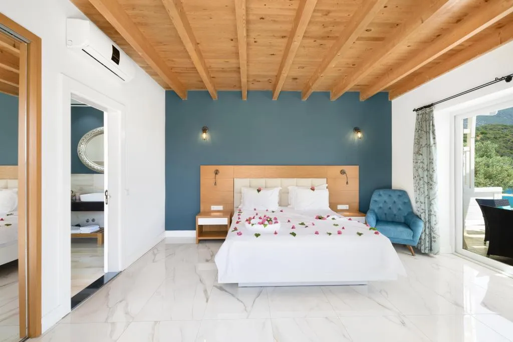 Jakuzili Balayı Odası,Deniz Manzaralı,Jakuzili