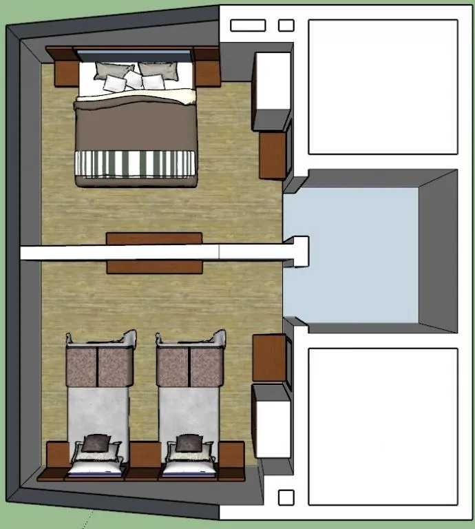 Çatı Katı Oda,Şehir Manzaralı,Balkon veya Teraslı