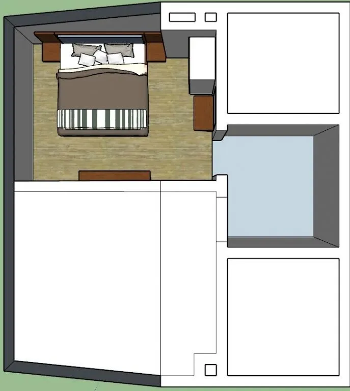 Çatı Katı Oda,Şehir Manzaralı,Balkon veya Teraslı