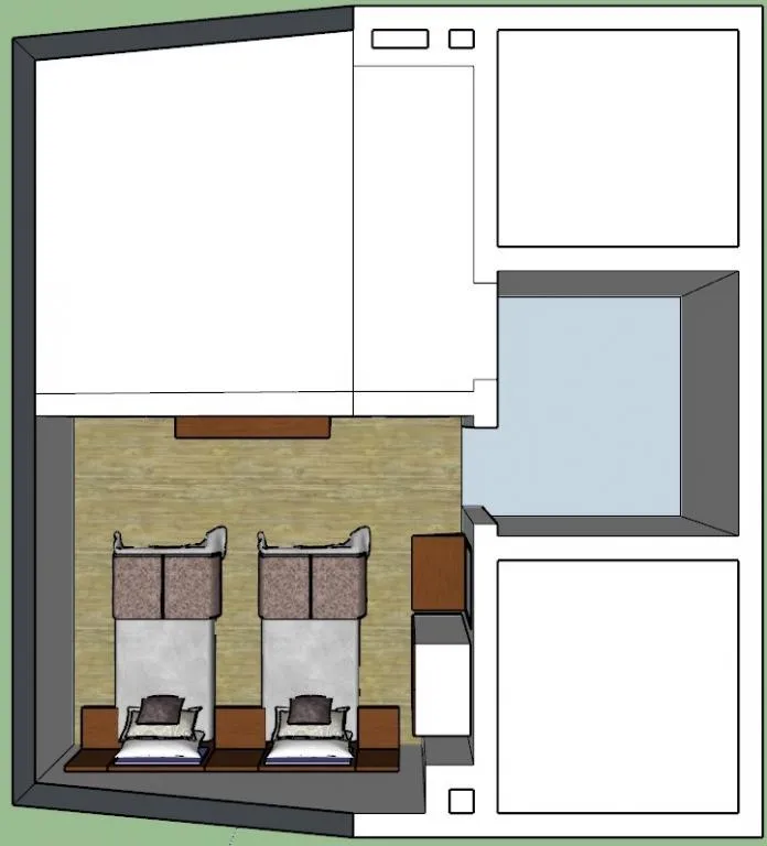 Çatı Katı Oda,Şehir Manzaralı,Balkon veya Teraslı
