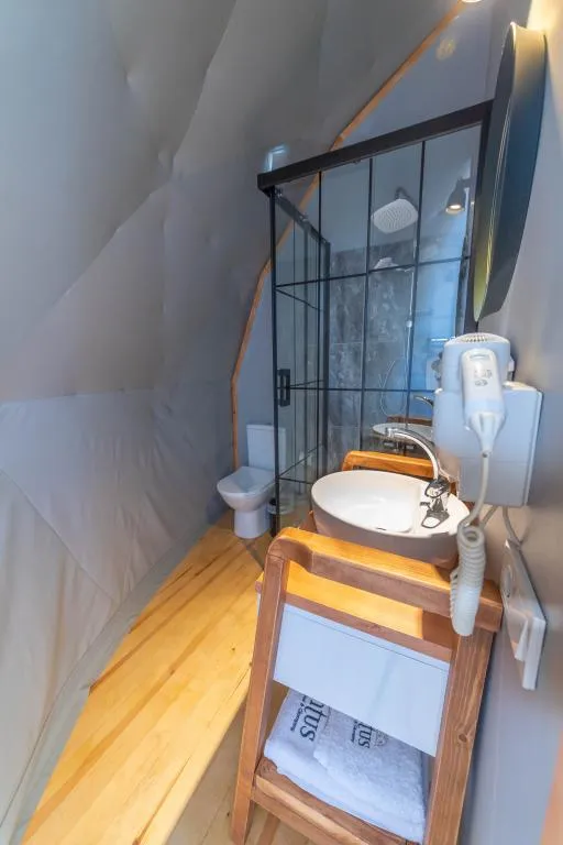 Glamping Double,Bahçe Manzaralı,Verandalı