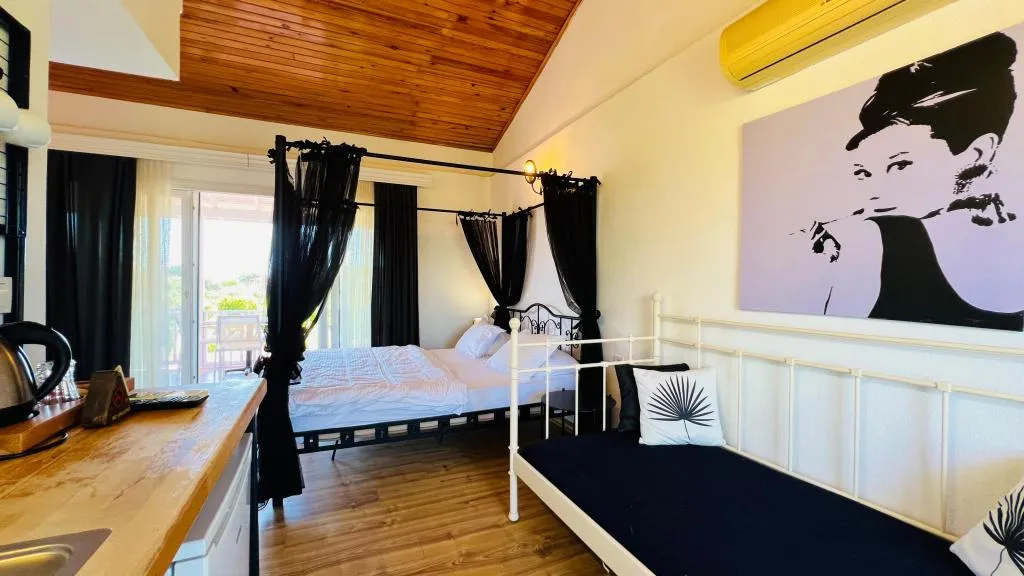 Standart Oda,Bahçe Manzaralı,Balkonlu