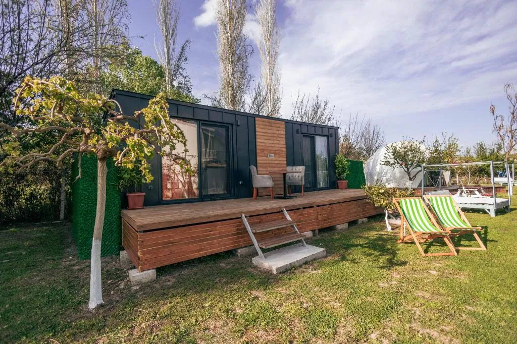 Tinyhouse,Bahçe Manzaralı,Balkonlu