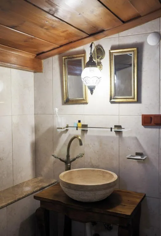House,Simge Yapı Manzaralı,Şömineli Soba