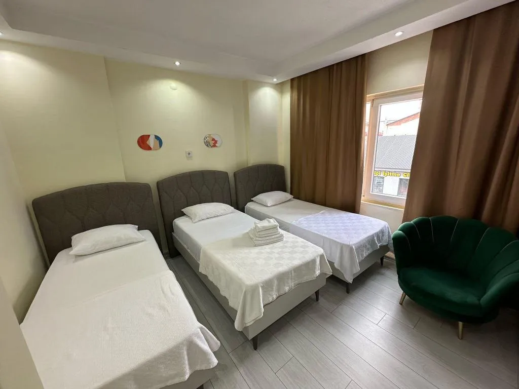 Standart Üç Kişilik Oda,Şehir Manzaralı,Klimalı