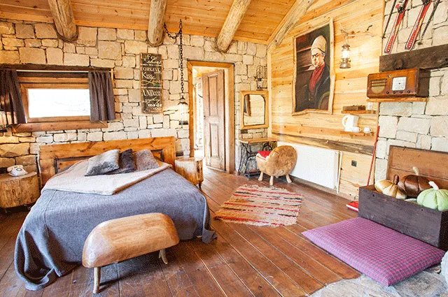 Suite,Dağ Manzaralı,Şömineli