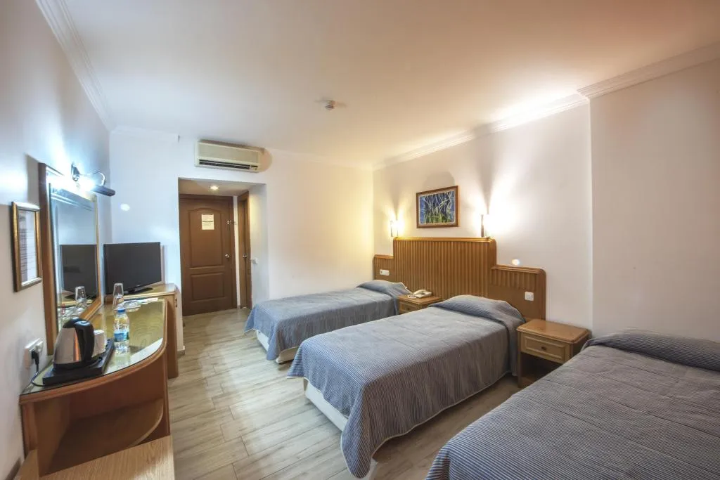 Triple,Bahçe Manzaralı,Balkonlu