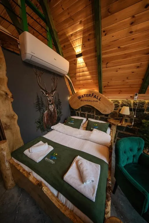 Bungalow 4 Kişilik Oda,Dağ Manzaralı,Balkon veya Teraslı