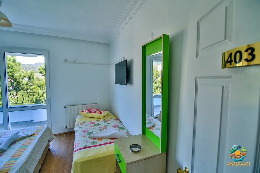 Standart Oda,Yandan Deniz Manzaralı,Balkonlu