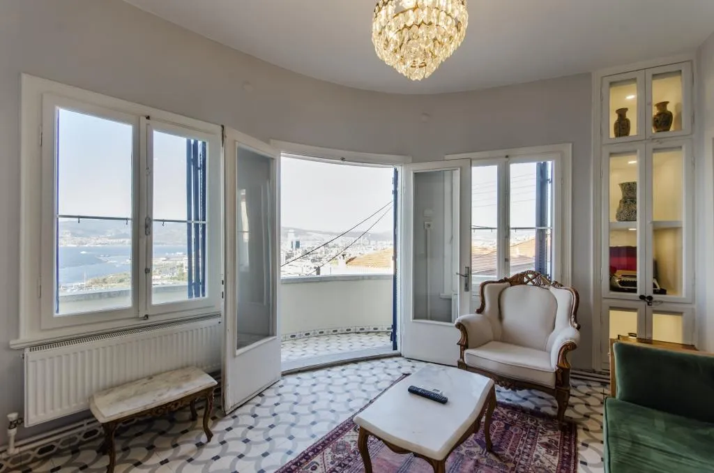 Suite - İki Yatak Odalı,Deniz Manzaralı,Balkonlu
