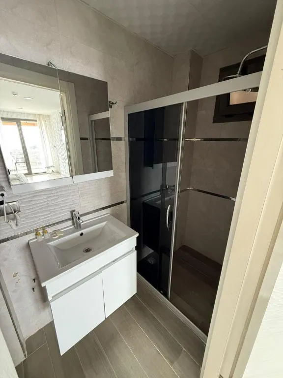 1+1 Aile Odası,Deniz Manzaralı,Balkonlu
