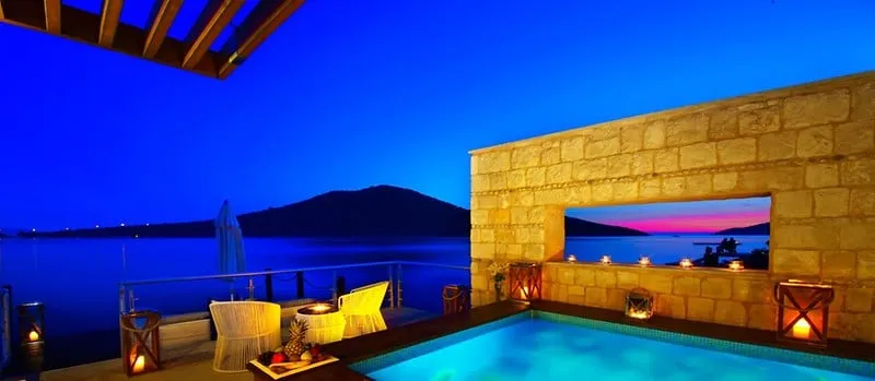Jakuzili Deluxe Oda,Deniz Manzaralı