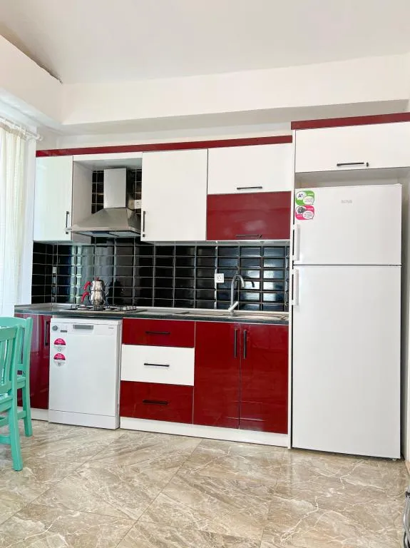 1+1 Comfort Suite,Verandalı Bahçe Katı