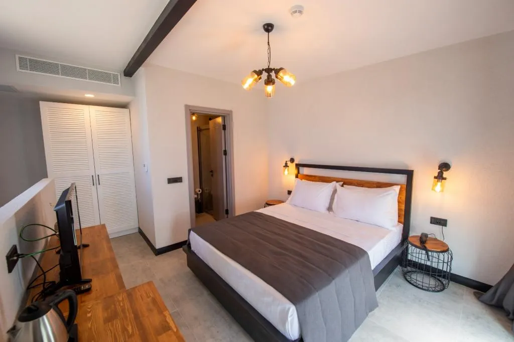 Deluxe Dublex Oda,Bahçe Manzaralı,Balkonsuz