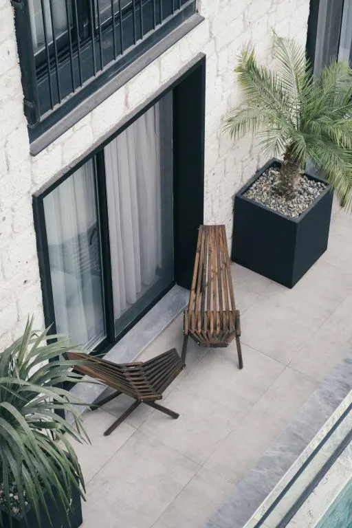 Deluxe Bahçe,Bahçe Manzaralı,Balkonsuz