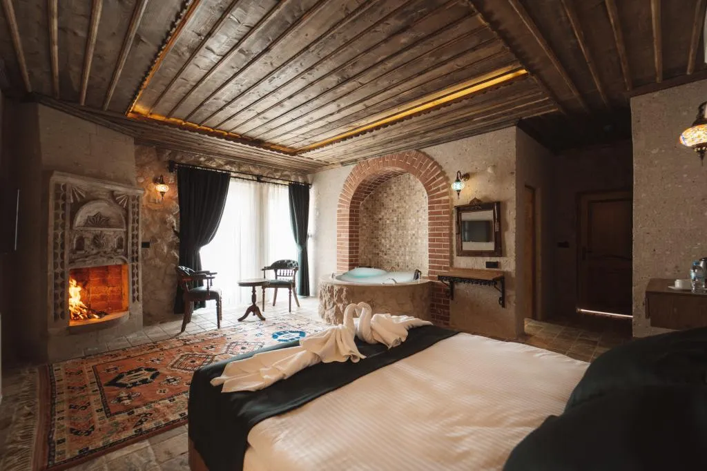 Luxury Suite,Şömineli ve Jakuzili