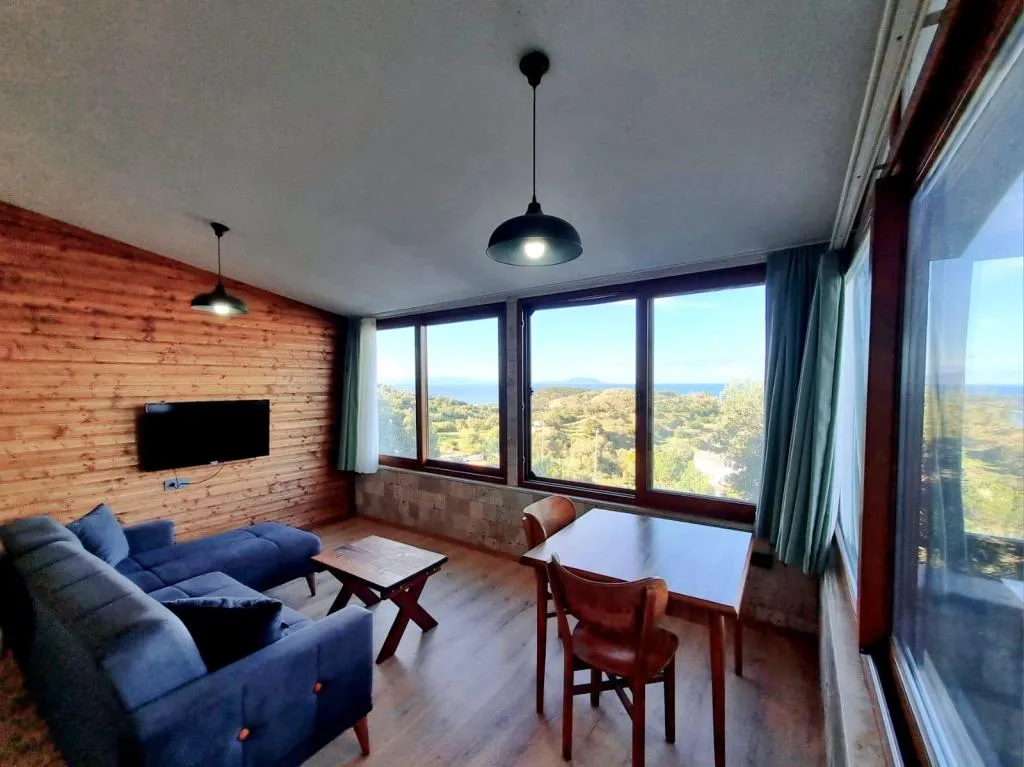 Studio Suite,Deniz ve Dağ Manzaralı,Barbekülü