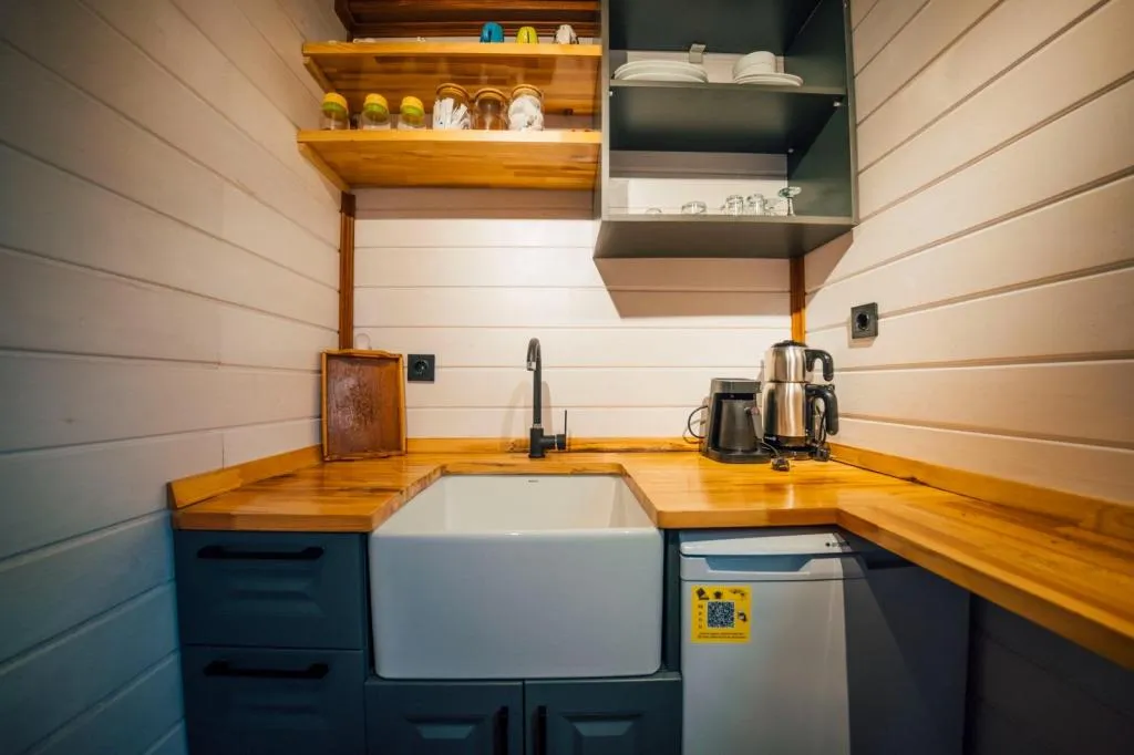 Deluxe Tiny House,Göl Manzaralı,Isıtmalı Özel Havuzlu