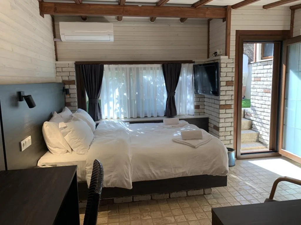 Bungalow,Bahçe Manzaralı,Özel Bahçeli