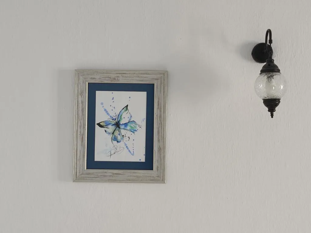 2 Kişilik Blue Butterfly