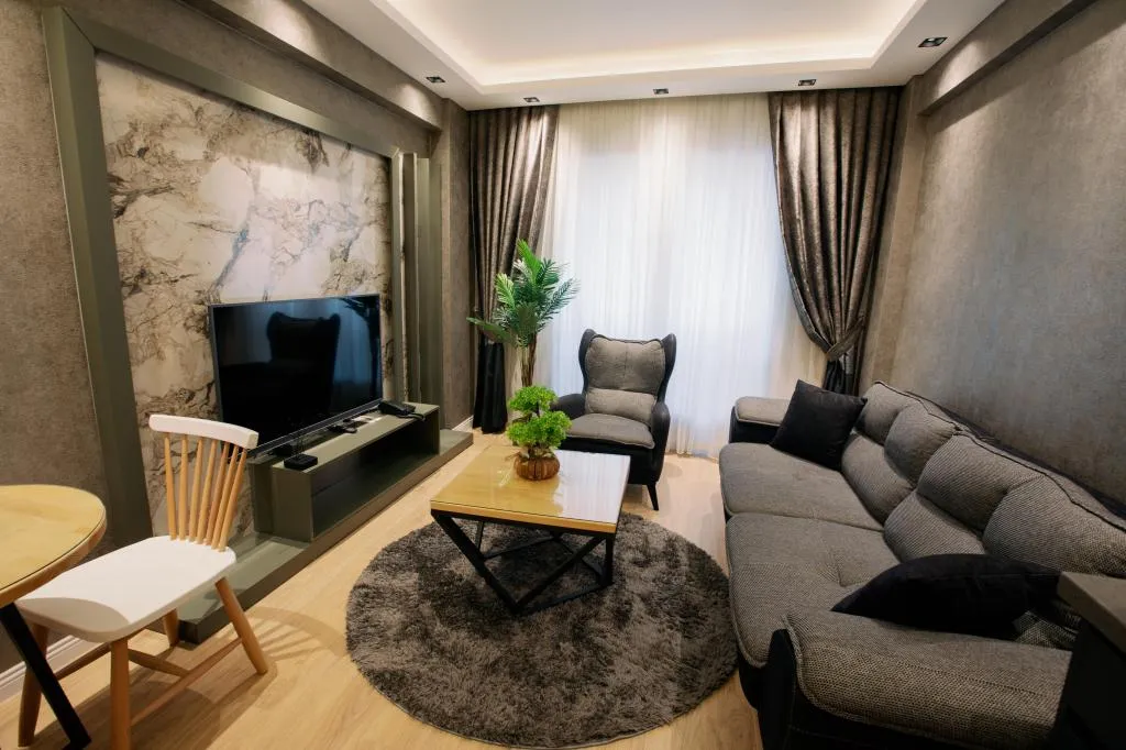Apart Oda,Bahçe Manzaralı,Klimalı