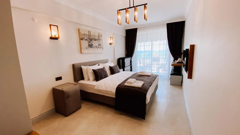 Standart Oda,Deniz Manzaralı,Balkonlu