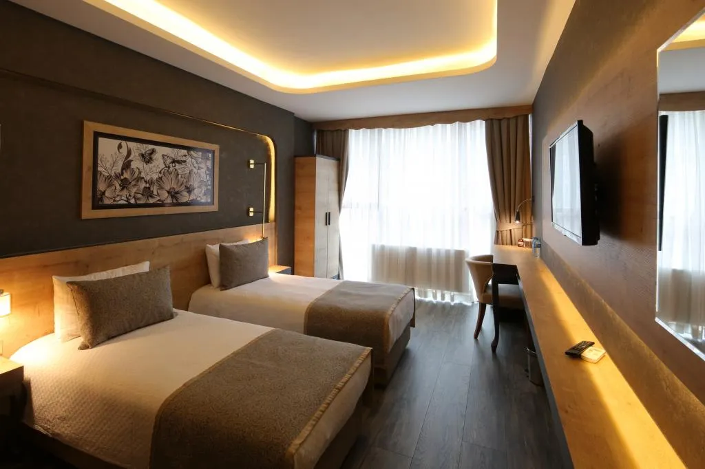 Twin,Şehir veya Dağ Manzaralı,Klimalı