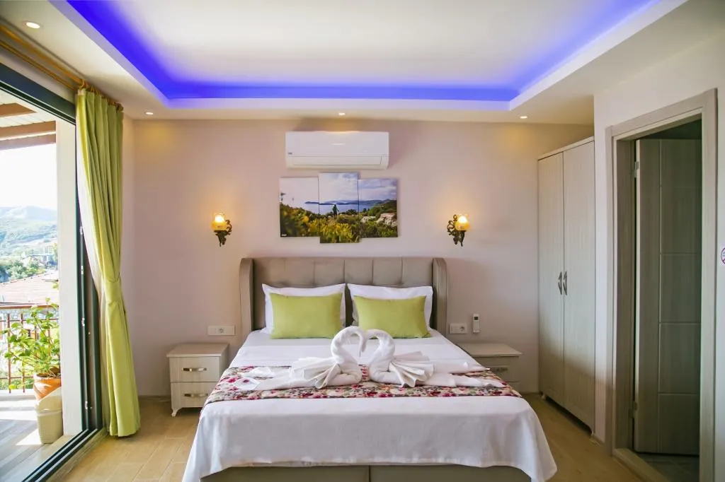 Luxury Room,Deniz Manzaralı,Şömineli ve Balkonlu
