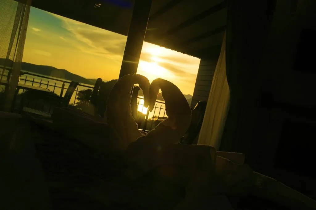Luxury Room,Deniz Manzaralı,Şömineli ve Balkonlu