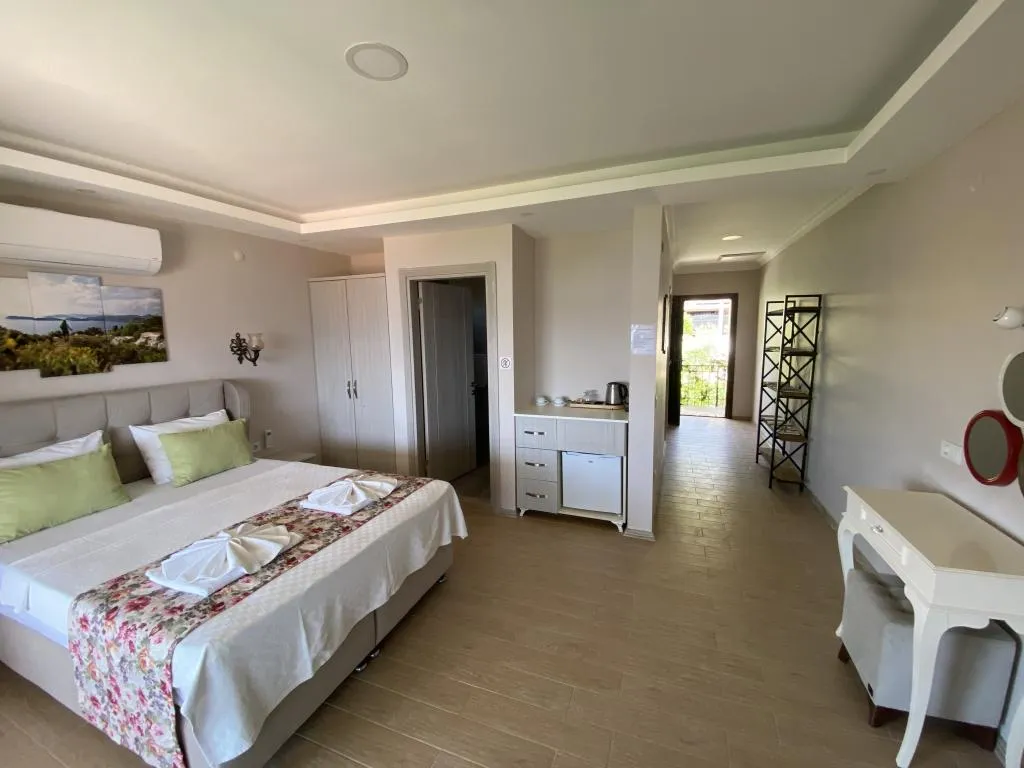 Luxury Room,Deniz Manzaralı,Şömineli ve Balkonlu