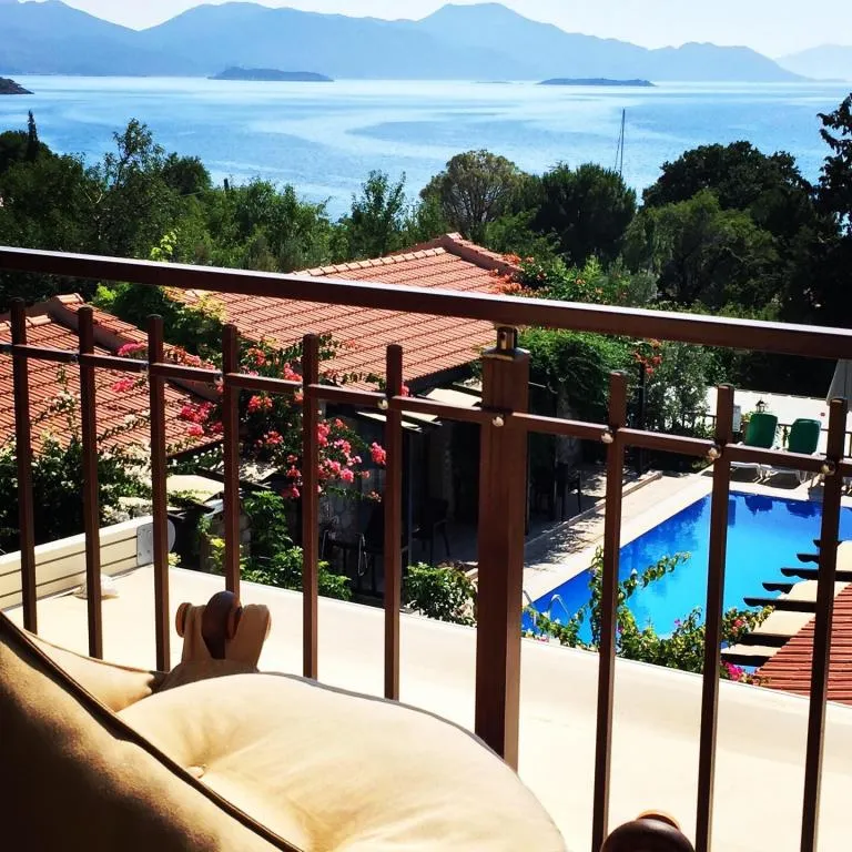 Luxury Room,Deniz Manzaralı,Şömineli ve Balkonlu