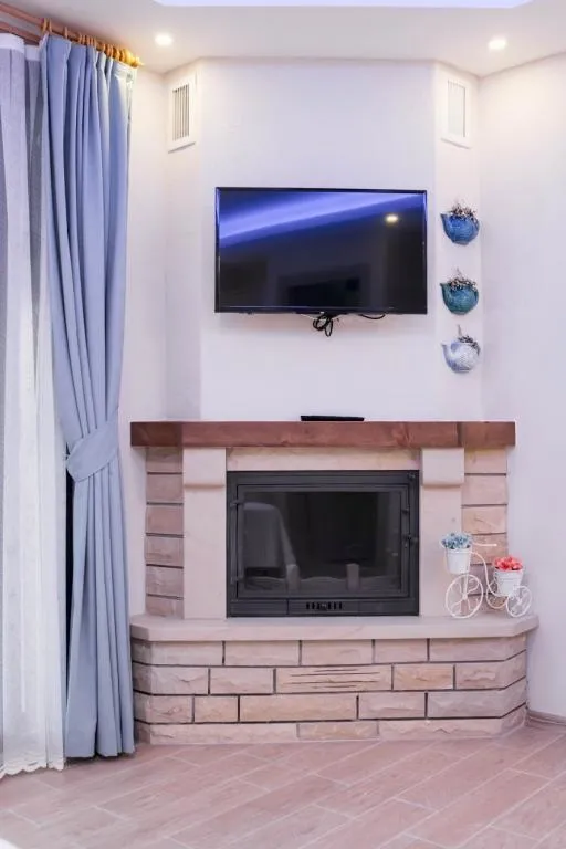Luxury Room,Deniz Manzaralı,Şömineli ve Balkonlu