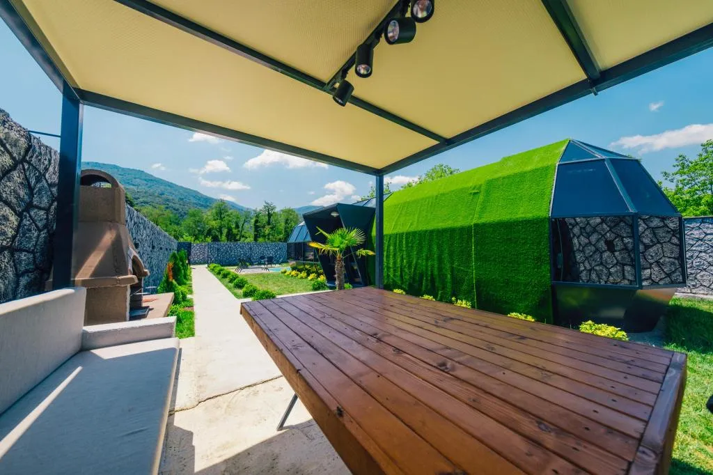 Bungalow,Dağ Manzaralı,Isıtmalı Özel Havuzlu
