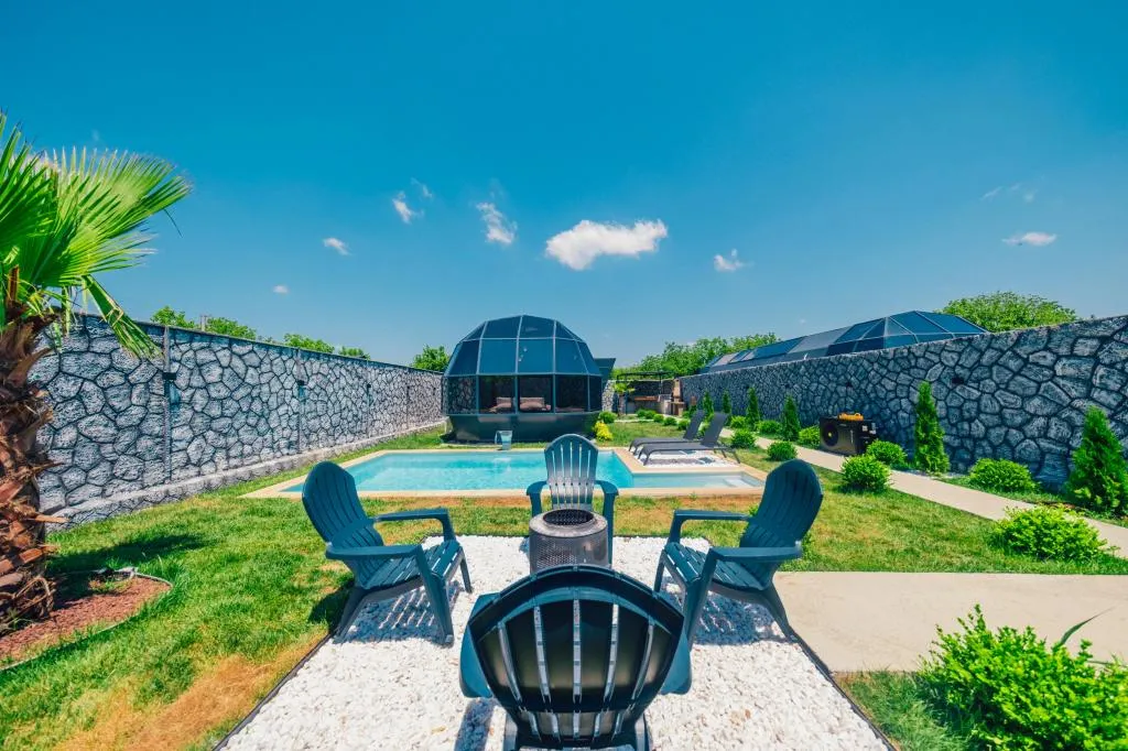 Bungalow,Dağ Manzaralı,Isıtmalı Özel Havuzlu