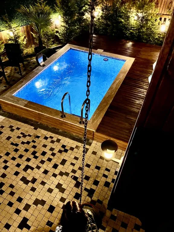 Bungalow,Havuz ve Doğa Manzaralı,Özel Havuzlu ve Bahçeli
