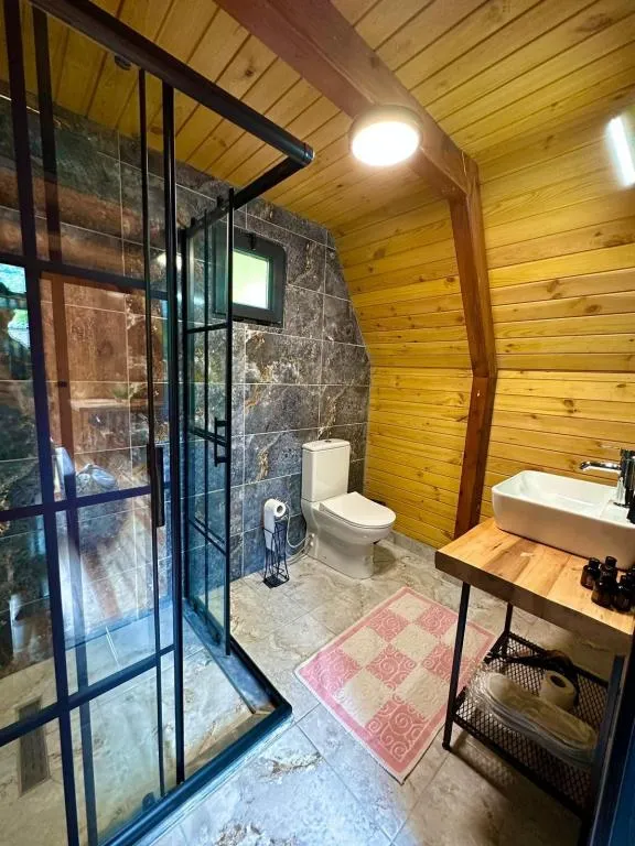 Üçgen Bungalow,Havuz veya Bahçe Manzaralı,Özel Havuzlu
