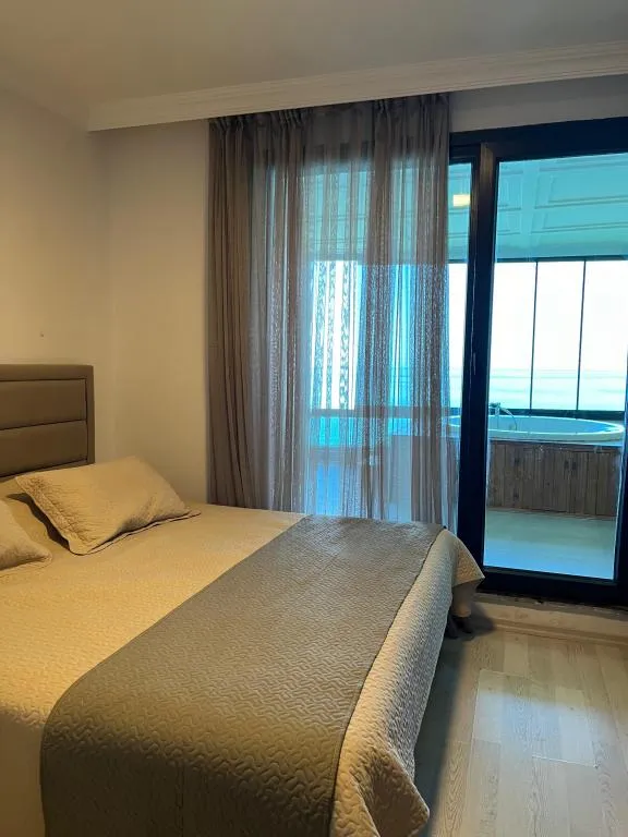Jakuzili Standart Oda,Deniz Manzaralı,Jakuzili