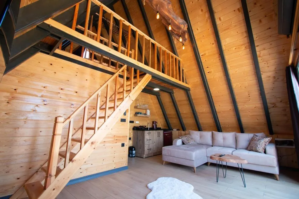 Premium Bungalow,Havuz ve Bahçe Manzaralı,Isıtmalı Özel Havuzlu