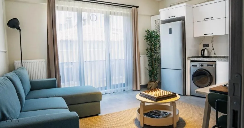 1+1 Suite,Sokak Manzaralı,Klimalı