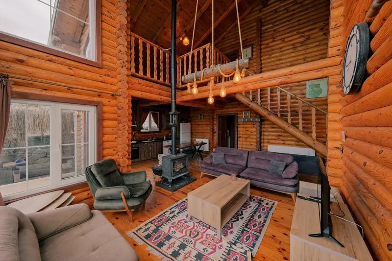 Bungalow,Göl Manzaralı,Isıtmalı Özel Havuzlu