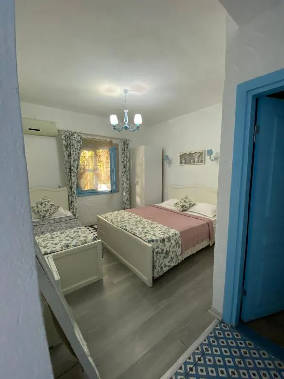 Triple,Bahçe Manzaralı