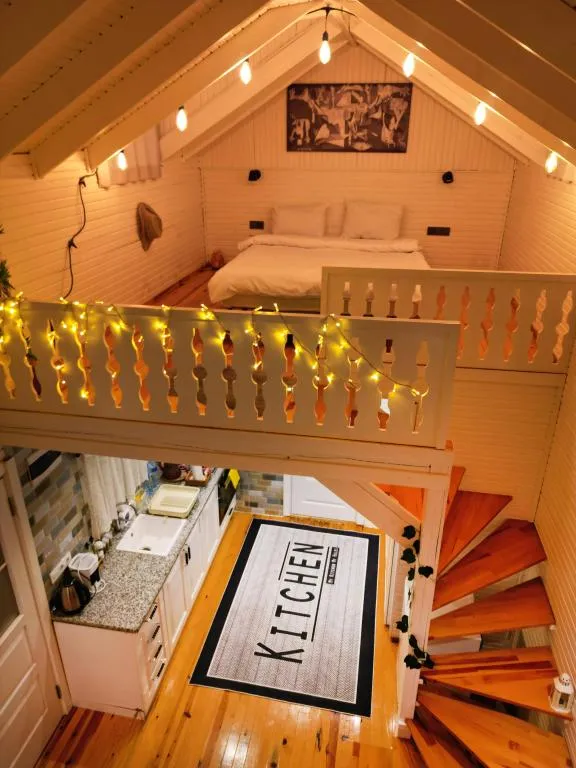 Isıtmalı Spa Havuzlu Tiny House