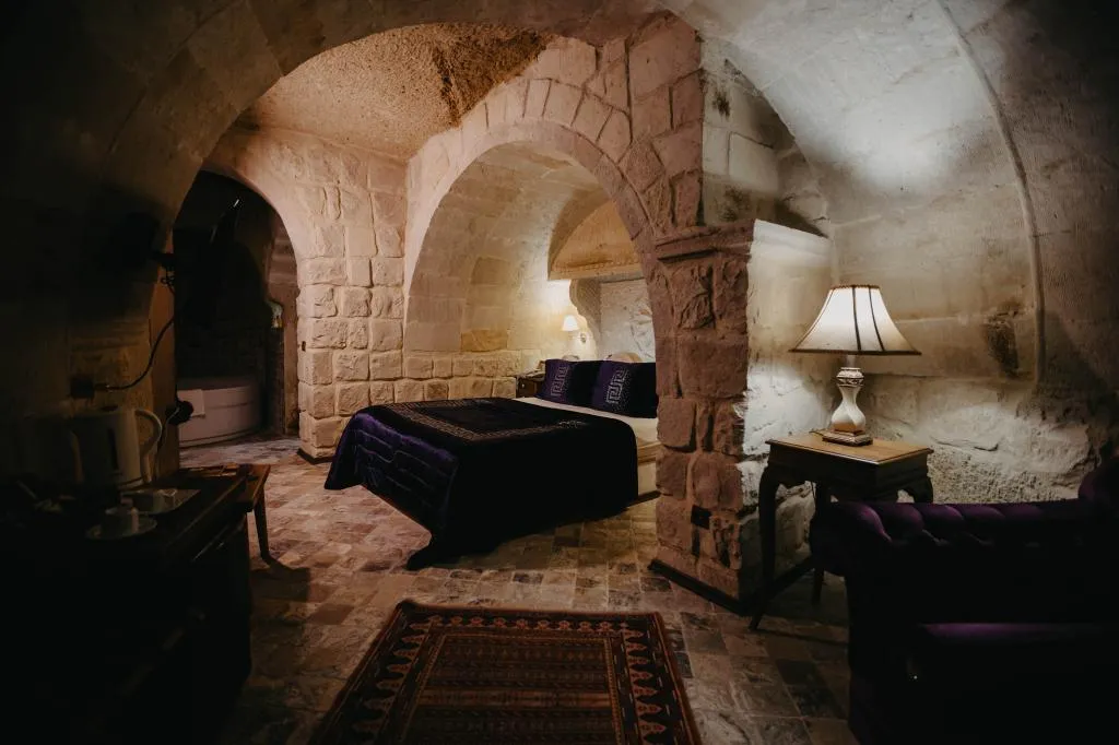 Jakuzili Cave Suite,Avlu Manzaralı,Jakuzili