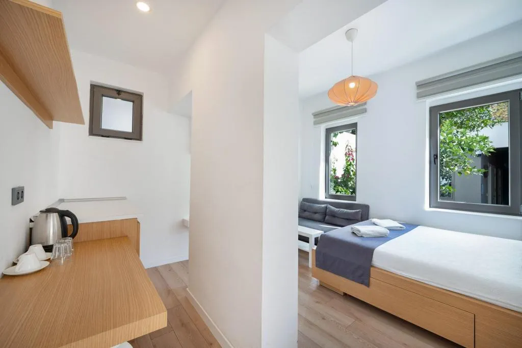 Deluxe Oda,Bahçe Manzaralı,Bahçe Katı