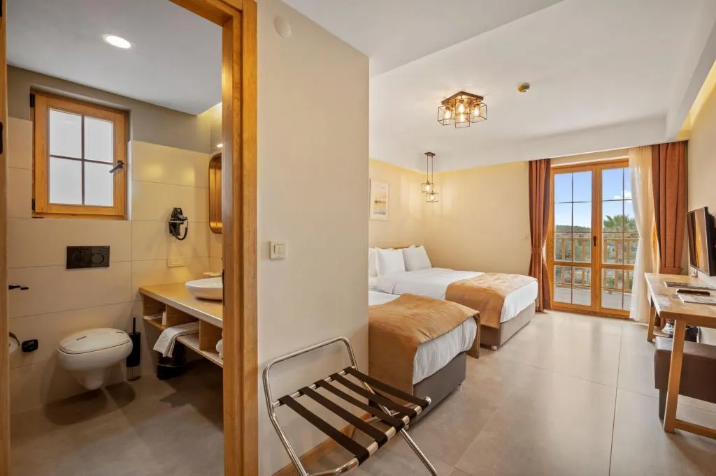 Triple,Dağ Manzaralı,Balkonlu