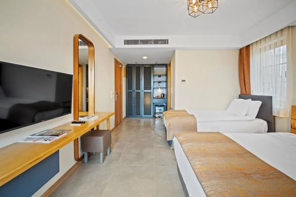Triple,Dağ Manzaralı,Balkonlu