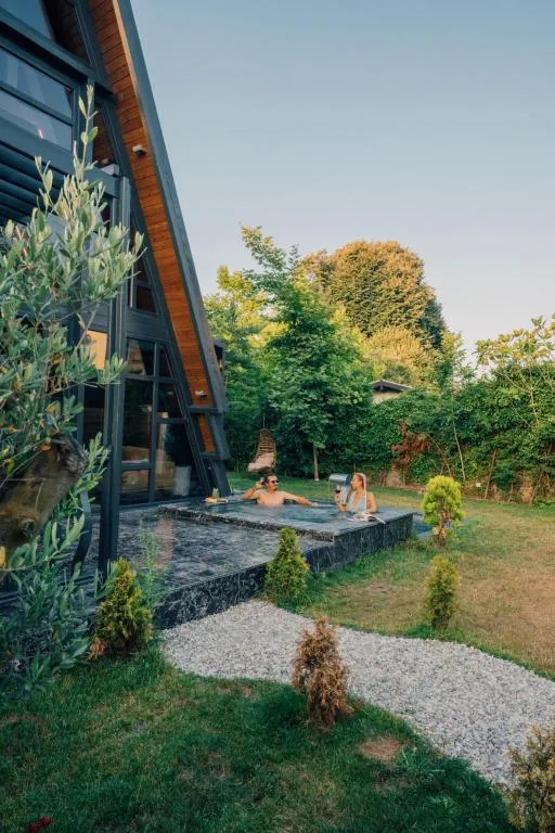 Deluxe Bungalow,Bahçe Manzaralı,Isıtmalı Özel Havuzlu