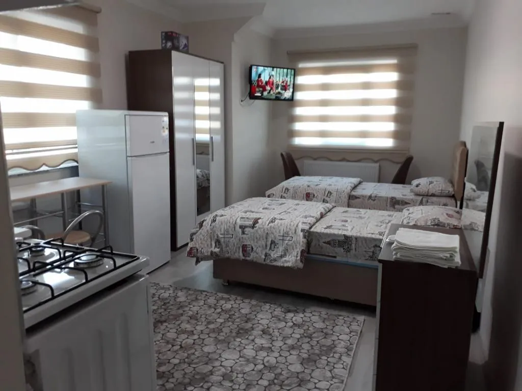 iki ayrı yataklı çift kişilik oda